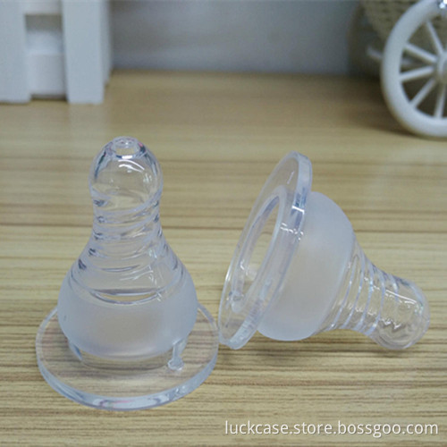 2017 Hot Sales Soft Notoxic Food Grade Silicone Baby Bottle Nipple